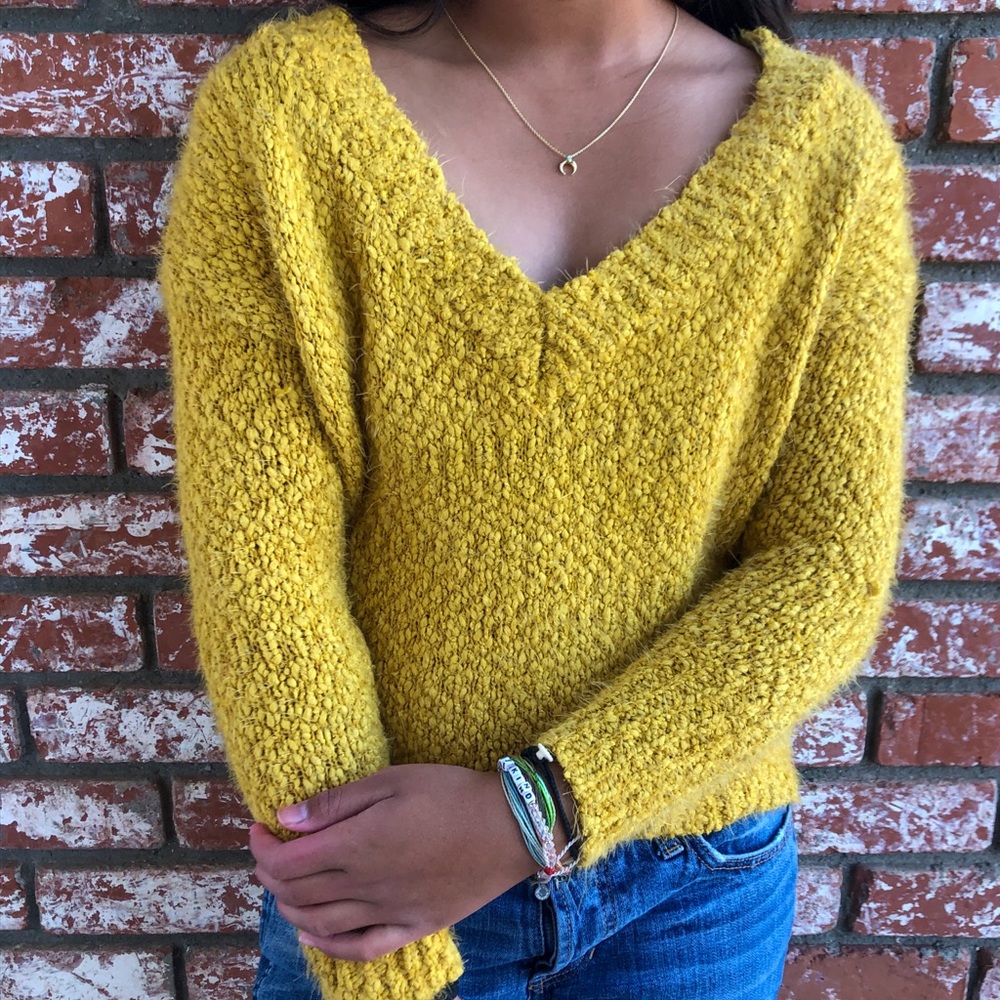 Yellow Nordstrom Sweater
